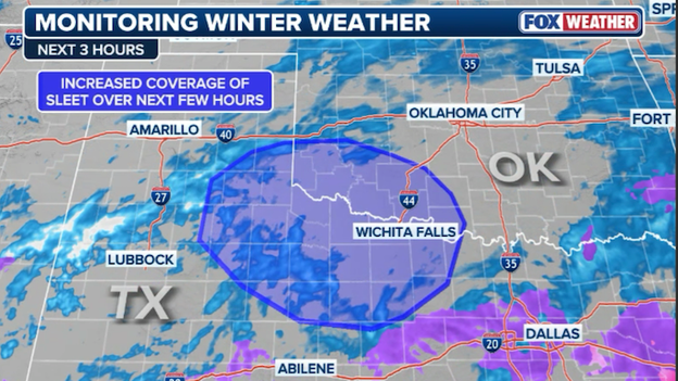 Sleet, freezing rain threat increasing over North Texas