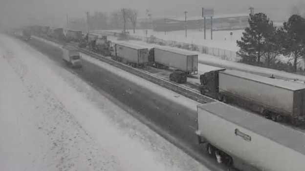 Upstate gridlock as heavy snow makes Greenville travel extremely dangerous