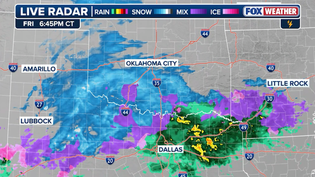 Road conditions deteriorating across Oklahoma & North Texas