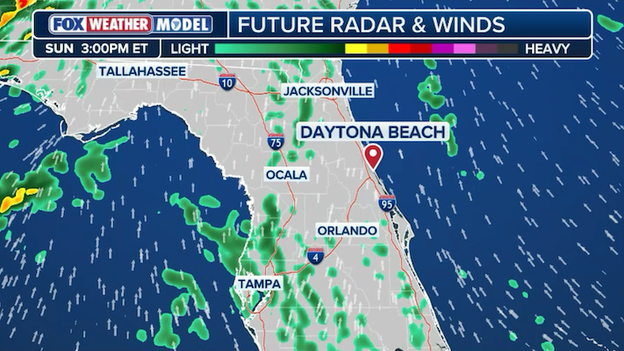Daytona 500 officials are bracing for potential weather disruptions