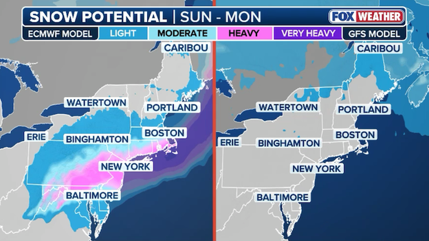 Analysis: Why New York City, Boston aren't clear of Valentine's weekend snowstorm threat yet