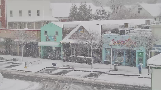 Wet snow and high winds create dangerous conditions at Delaware beaches