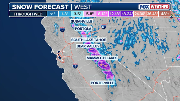 Much-needed snow relief arrives in California