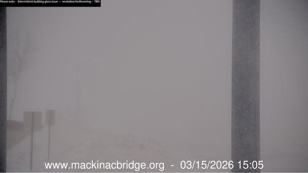 Mackinac Bridge closes as blizzard conditions engulf the Straits