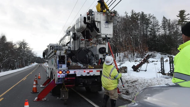 Nearly 550K customers without power as massive winter storm, severe storms march east
