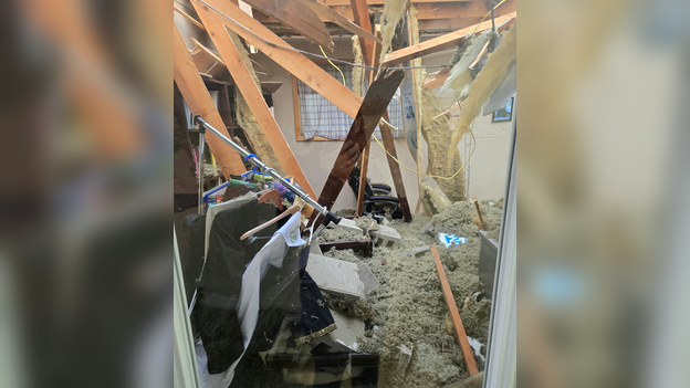 Photos: Terrifying tornado damage at a church in Union City, Michigan