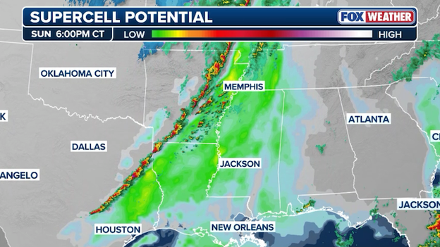 Analysis: Why the threat for 'supercells' is increasing across the South this evening
