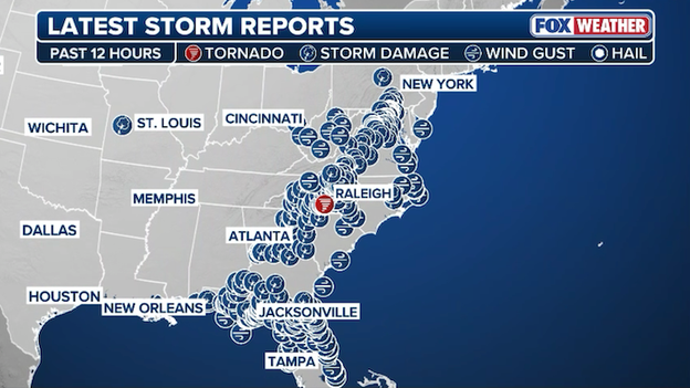 Analysis: Why the rare East Coast severe weather threat failed to become a major outbreak