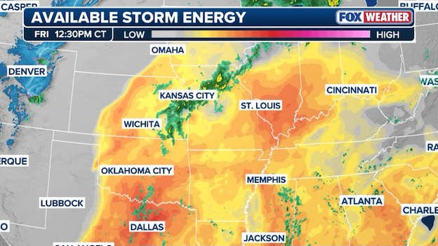 Atmosphere primes for outbreak as instability surges across the Plains