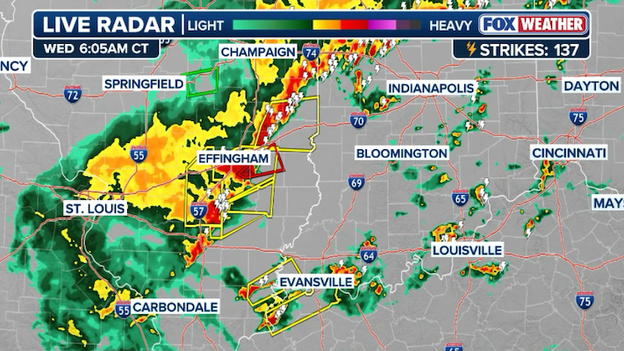 Dangerous storms charging through the Ohio Valley this morning
