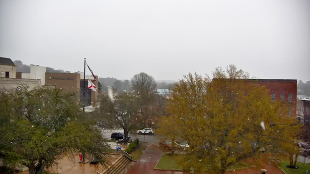 Snow spotted in Alabama as Arctic air chases away severe storms