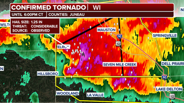 Confirmed tornado triggers ‘Particularly Dangerous Situation’ in Wisconsin