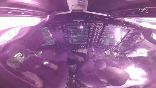 Orion completes critical course correction ahead of tonight's splashdown