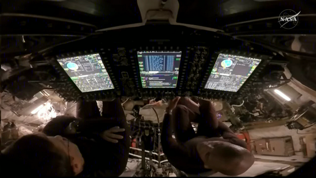 Crew prepares for final Return Trajectory Correction burn