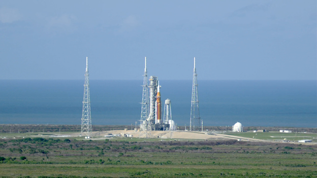 Weather conditions improve ahead of final countdown for launch