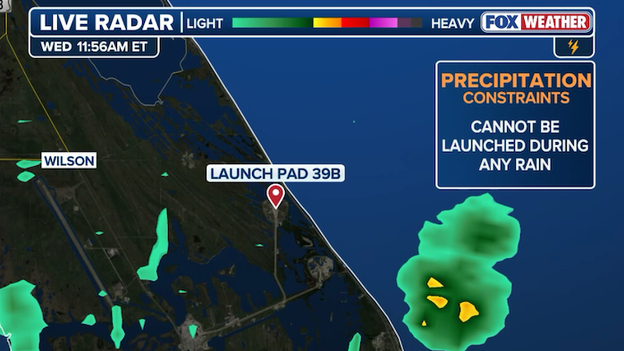 NASA tracks offshore rain as Artemis II faces strict 'No Rain' launch policy