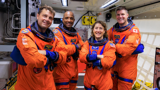 Wake-up call for the Moon: Artemis II crew begins final launch day preparations
