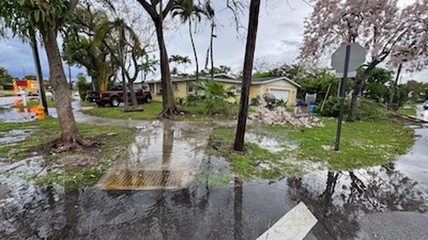 Damage reported due to storms in Miami-Dade County
