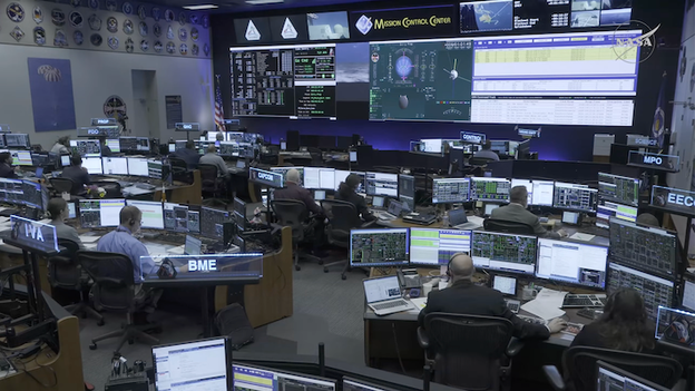 The final nudge: Crew module raise burn complete