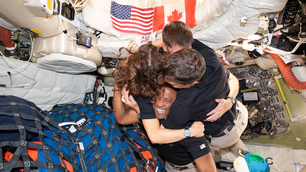 The best candid moments from inside the Artemis II cabin