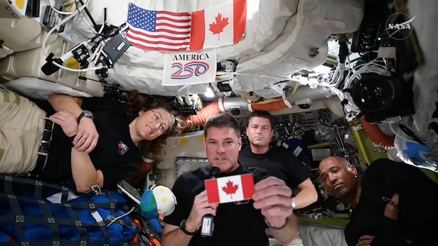 Canadian Prime Minister connects with Artemis II