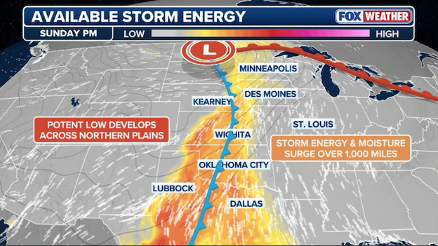 Analysis: How a Western trough is priming the Plains for severe storms