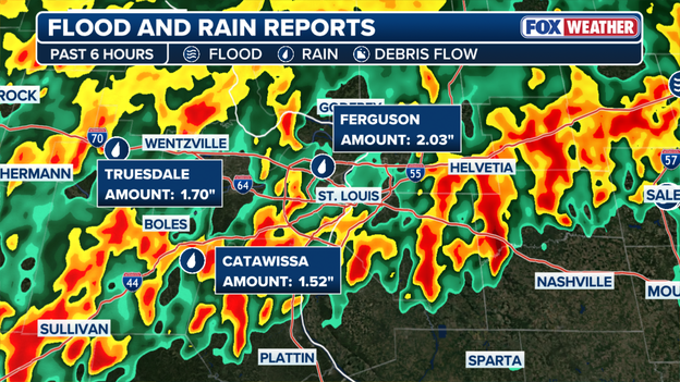 Flooding concern heightens as Flash Flood Warning impacts Illinois and Missouri
