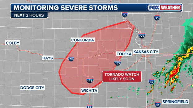 Tornado Watch expected soon as dangerous storm setup unfolds in Plains