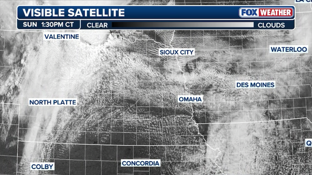 Bubbling clouds over Nebraska signal atmosphere becoming primed for severe storms