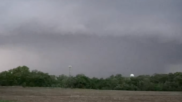 FOX Weather storm tracker following dangerous tornado near Hebron