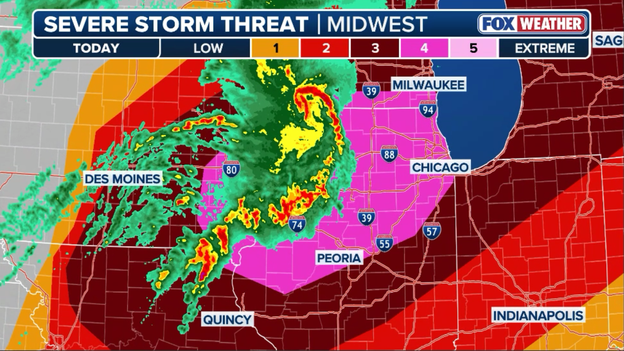 Critical boundary over northern Illinois could supercharge afternoon supercells