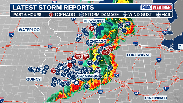 Severe Weather Outbreak Continues Across Midwest as Tornado, Damaging Wind Threats Into The Evening