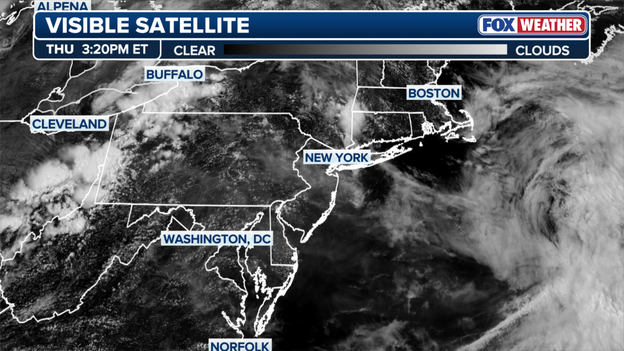 Severe thunderstorms to develop along the East Coast in a matter of hours