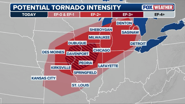 Critical boundary over northern Illinois could supercharge afternoon supercells