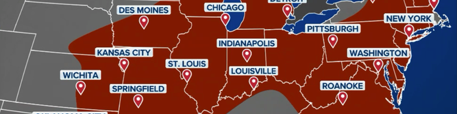 150+ million Americans are facing the threat of dangerous storms after a derecho blasted the Midwest on Wednesday.