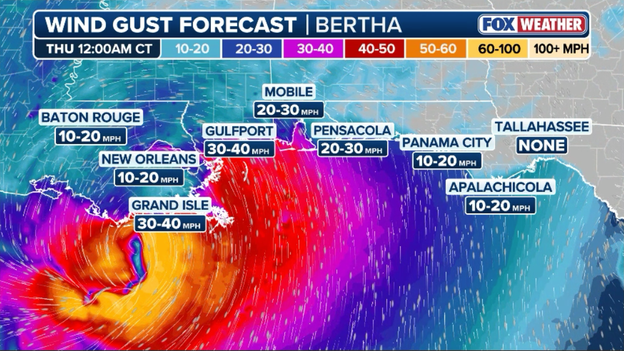 Analysis: Could Bertha briefly reach hurricane strength?
