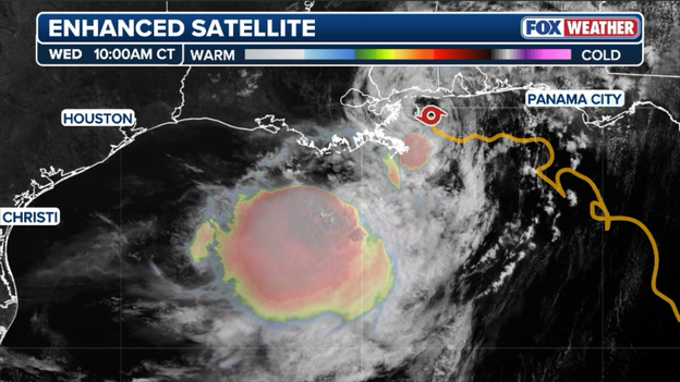Upper-level analysis reveals why Bertha is so lopsided