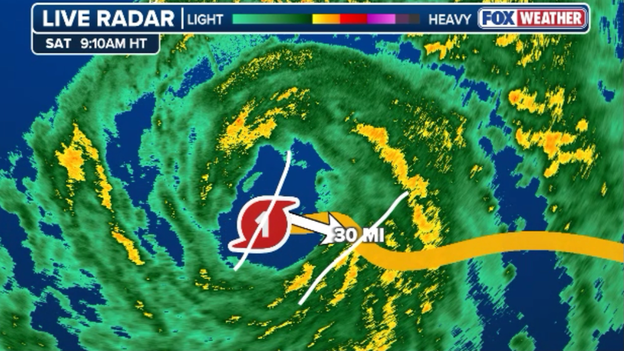Analysis: Mountain friction slows Hurricane Lala, threatening longer-lasting deluges