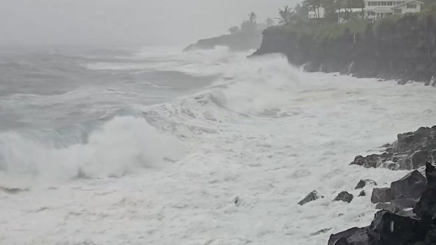 7 p.m. ET update: Hurricane Lala brings heavy rain, strong winds to the Big Island