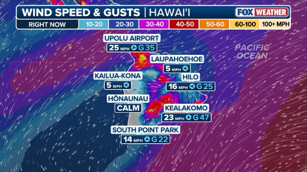 Winds ramp up on Hawaii's Big Island as Lala spins closer