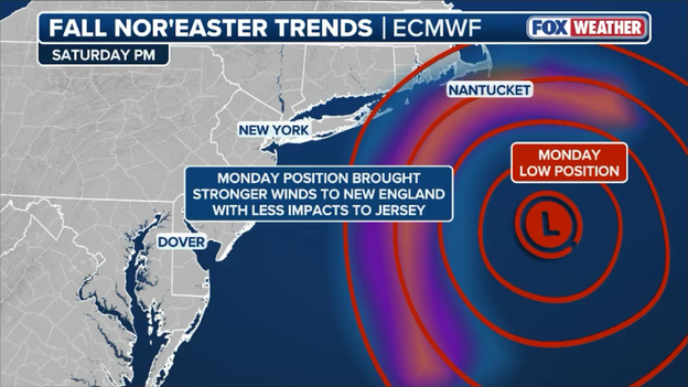 Forecast models shift west, placing severe storm impacts closer to coast