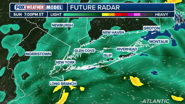 Second surge of heavy rain takes aim at New York City tonight
