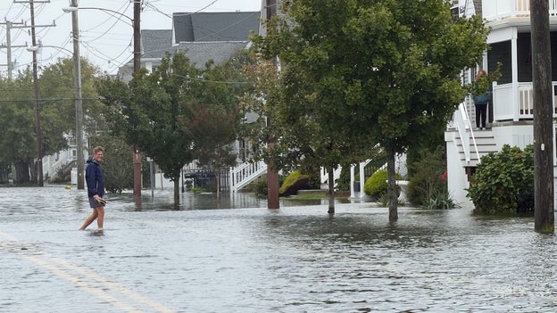 Swimming in the flood? Health officals warn the water isn’t as clean as a pool
