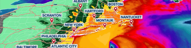 A dangerous nor'easter is slamming the Northeast with heavy rain, raging winds, and severe coastal flooding.