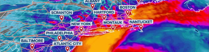 FOX Weather is tracking a dangerous nor'easter charging into the Northeast.