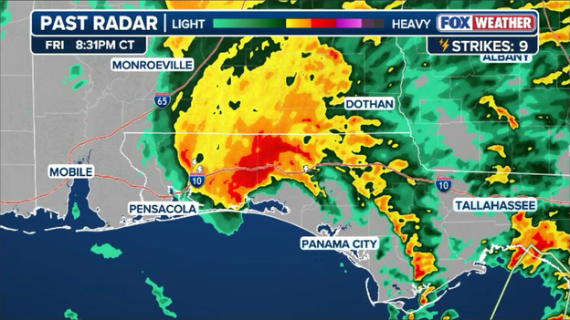 How last-minute wind shear spared the Panhandle from worse