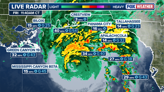 Buoy offshore Orange Beach hits sustained tropical storm-force winds