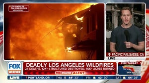 Los Angeles residents remain on edge as critical fire threat continues in Southern California