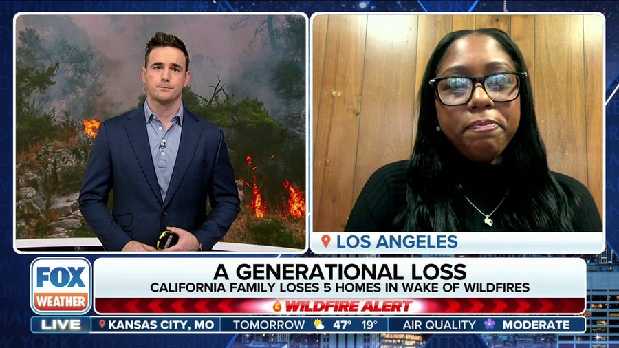 California family loses 5 homes in wake of wildfires