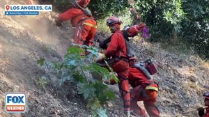 An inside look at the containment lines of the Palisades Fire in Los Angeles where crews are hard at work during the recovery process